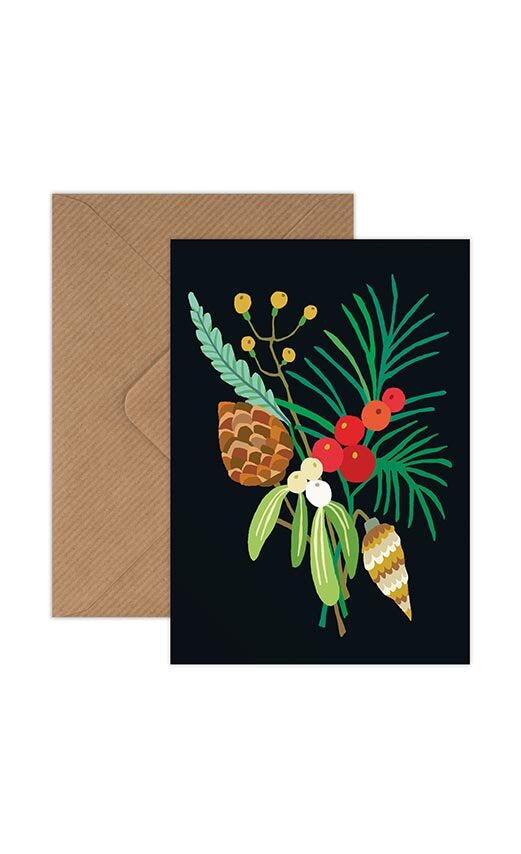 Christmas Mini Card Pack - Winter Bunch & Christmas Jug