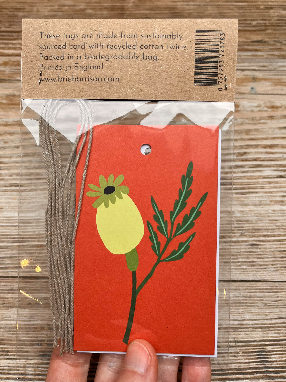 Poppies Gift Tags Pack