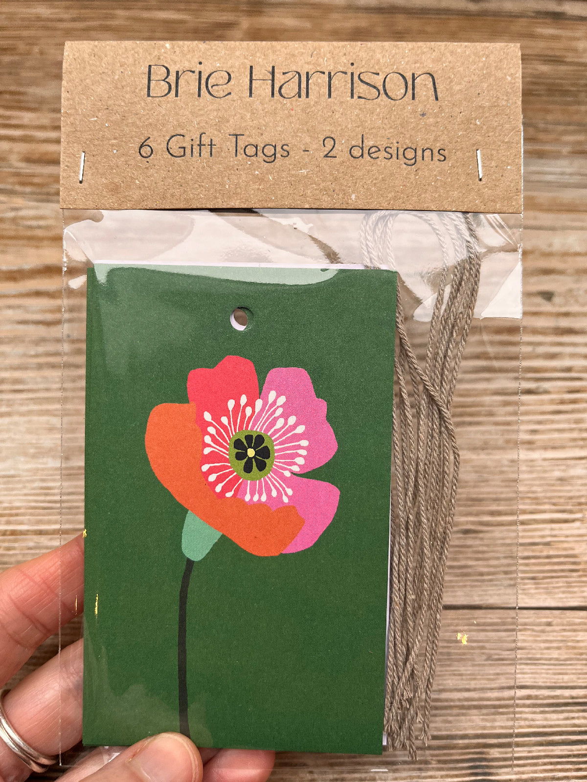 Poppies Gift Tags Pack