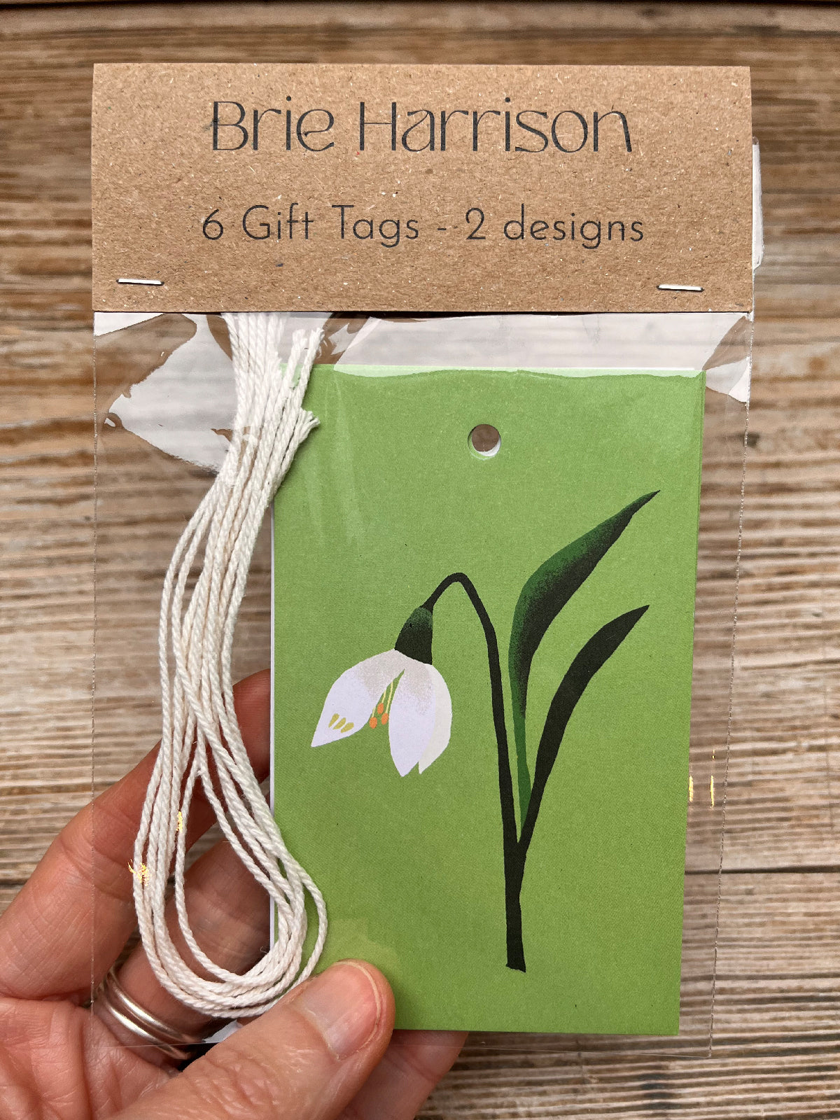 Snowdrop Gift Tags Pack