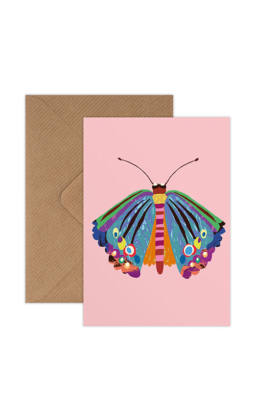 Rainbow Butterfly Mini Card Pack