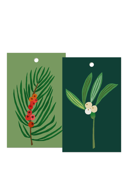 Winter Foliage Gift Tags Pack
