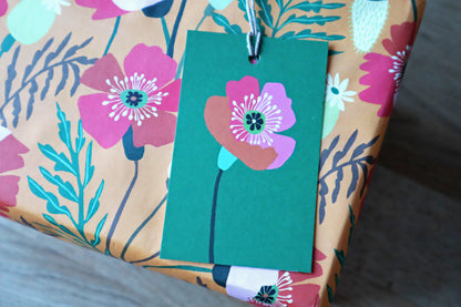 Poppies Gift Tags Pack